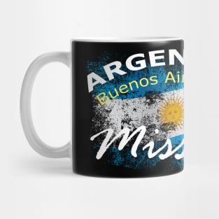 Argentina Buenos Aires West Mormon LDS Mission Missionary Shirt and Gift Mug